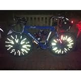 Pack Of 36 Premier Spoke Reflectors - For All Spoked Wheels - Bikes / Wheel Chairs / Scooter - FROM ROADUSERDIRECT