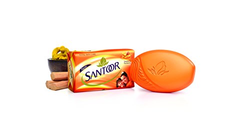 Santoor orange Soap, 100g price