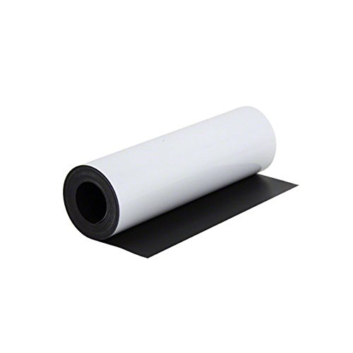 Magnetfolie weiß matt beschichtet 0,4mm x 1m x 1m – flexibel, mit Digitaldruck bedruckbar, haftet auf allen metallischen Oberflächen - 3