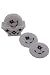 Produktbild Handikart Online Sales Private Limited Unique Handmade Blue Flowers Inlay Marble Coasters