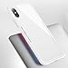 Produktbild REDAPP 0,55 MM gehärtetes Glas Handy case TPU weiche kante schlank dünne transparente Handy case Abdeckung für iPhone 6 7 8 Plus x xr xs max White for iPhone X (10)