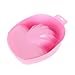 Gleader Nail Art Acrylic Tips Polish Remover Manicure Care Tray Soak Soaker Bowl Tool