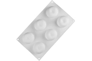 SUNSK Stampo di Natale Forma di mela Stampo in Silicone Stampi per Mousse Dolci Muffin 3D Cioccolato Candele Bonbons Stampo da Forno