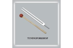 Tuningforkshop Mid Om 136.10 Hz Tuning Fork Set with Mallet+Pouch+Fast
