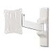 Produktbild Hama TV-Wandhalterung Fullmotion Ultraslim (1 Arm) neigbar, schwenkbar (vollbeweglich), für 25 - 66 cm Diagonale (10 - 26 Zoll), für max. 25 kg, VESA bis 100 x 100, weiß