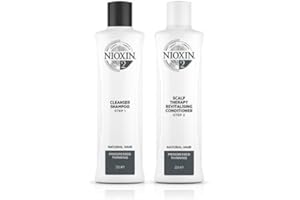 GORGEOUS SHOP Nioxin DUO System 2 Cleanser Shampoo 300ml and Therapy Revitalizing Conditioner 300ml