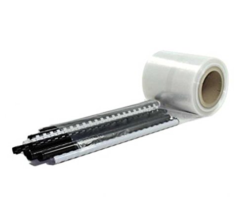 Preisvergleich Produktbild Schlauchfolie 800mm breit, 100my, transparent, LDPE, 125 lfm.