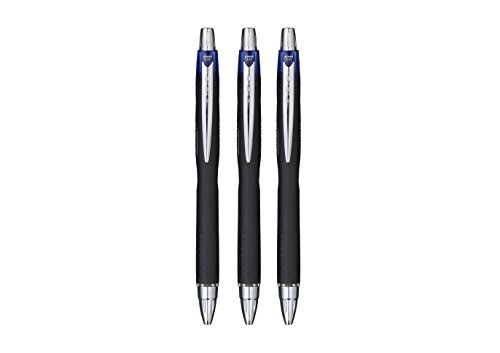 Uni-Ball Jestream SXN210 Tintenroller mit Druckmechanismus 3 Stück blau - 2