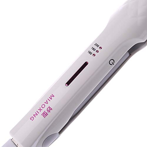 Senoow DIY Hair Straightener Flat Iron USB Rechargeable Ceramic Tourmaline Plate Styler