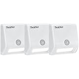 TeckNet&reg; LED LED-Nachtlicht mit Bewegungsmelder und Helligkeitssensor (3er Pack)