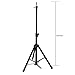 Anself Hairdressing Tripod Hair Wig Training Head Mold Holder Stand