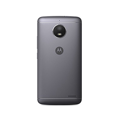 Motorola Moto E4 Plus Smartphone (13,97 cm (5,5 Zoll) HD Display, 3 GB RAM/16 GB Speicher, Dual-SIM, Android 7.1.1) Iron Grau