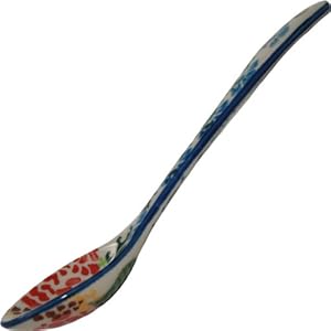 Polish Pottery Ceramika Boleslawiec 1022/280 1-1/4 by 6 1/8-Inch Spoon, Medium