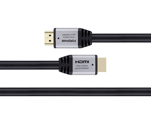 HDMI-Kabel, 1.8m(6feet), von FORSPARK– HDMI 2.0 (4K) – 18Gbps, 28AWG,– Für 4K/HDTV‘s, Xbox 360, Xbox One, PS3, PS4, Apple TV, TV-Empfänger, Computer, Blu Ray, Roku-kompatibel - 5