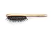 Bamboo Boar Bristle Hair Brush with Detangle Pins. Makes Hair Shiny and Silky. Comes With a Wooden Comb