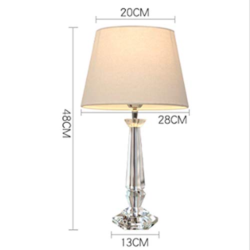 Preisvergleich Produktbild CCJJJ Schreibtischlampe Nachttisch Schlafzimmer Nacht Kreative Minimalistische Moderne Warme Kristall Tischlampe Nordic Nachttischlampe