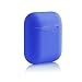 Produktbild MC24 Soft Skin Silikon-Schutz-Hülle Testaxane für Apple AirPods Lade-Case Stossfestes Etui Cover Hülle Tasche für iPhone SE 7 / 8 / 7 plus / 8 plus / X Kopfhörer in blau
