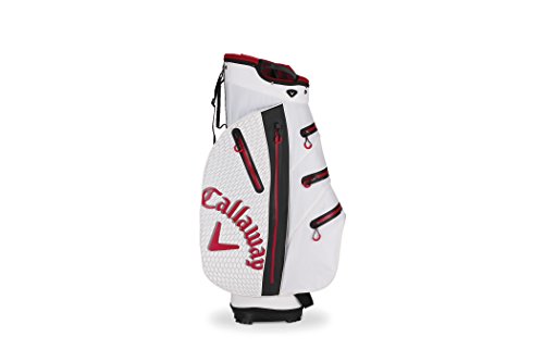 Preisvergleich Produktbild Callaway Aqua Dry Limited Cart Bag 2014 - weiss / rot / schwarz