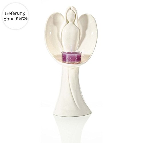 Preisvergleich Produktbild Kerzenhalter »Schutzengel«: aus Porzellan