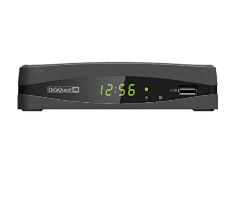 Digiquest DGQ690 HD décodeur 1 Tuner(s) Noir avec Fil - Décodeurs (Noir, 152 mm, 105 mm, 40 mm, 200 g, avec Fil)