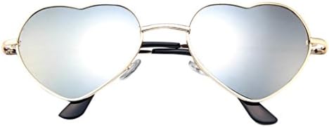 Unisex Sunglasses Goggles, LILICAT Heart Shape Sunglasses Lolita Love Grunge Glasses Retro Vintage For Travel Driving Golf Goggles Protect Eyes Multi-color Optional (A)
