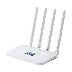 Dumbel CMOS WR-7008 Smart Router, 300 Mbps with 4 high-Performance Antenna | Wireless Range Extender | Broadband/Wi-Fi Extender | Wi-Fi Booster/Hotspot | Wireless Repeater