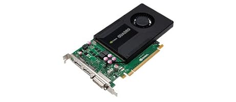 PNY NVIDIA QUADRO K2000 professionelle Grafikkarte 2 GB GDDR5 PCI-Express 2 x DP + DVI (VCQK2000-PB)