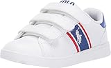Zapatillas De Deporte Zapatos Polo Ralph Lauren Quigley EZ Blanco/Real/Rojo Suave 21 EU