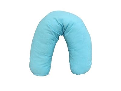 Looping Coussin d'Allaitement en Tissu Éponge Bleu Lagon