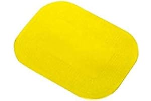 Dycem - Base antideslizante (rectangular, 35 x 25 cm), color amarillo