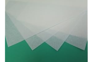 JACKDAW EXPRESS Vellum Parchment White Paper A4 115gsm Suitable for use with Embossing Mat (25 Sheets AM688)