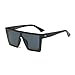 Produktbild DONNA Cool Unisex Oversized Flat Top Sunglasses Square Aviator Shades D94