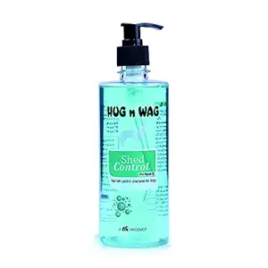 Hug N Wag Shed Control Shampoo for Dogs, 500 ml