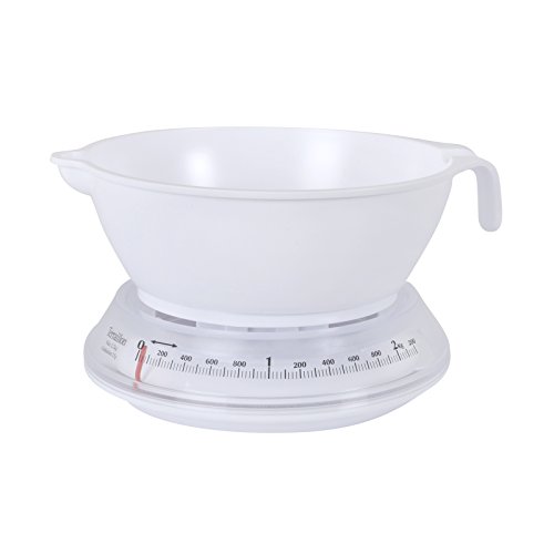 Ardes art13517 Mechanische Küchenwaage Terraillon T206 mit Schale 2 Kg/0,025 kg weiß