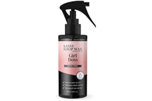 SASSY SCENTS Sassy Shop Wax - Room Spray, Girl Boss - Fresh Blackberries, Red Fruits, & Peaches with Light Watery Notes, Soft Woods & Amber - Strong & Long Lasting Fragrance, Vegan Friendly – 150ml