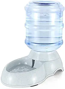 JULEX Automatic Pet Water Dispenser 3.8L Large Capacity Self-Dispensing Gravity Pet Feeder Waterer Cat Dog Feeding Bowl Drinking Water/Automatic