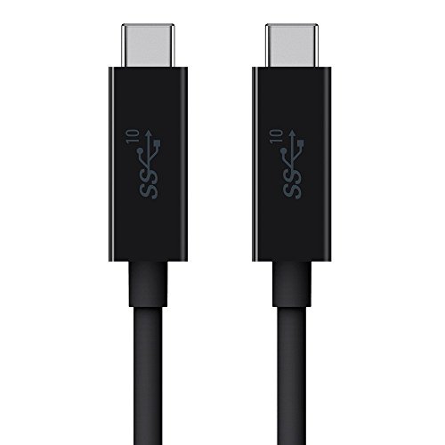 Belkin USB 3.1 USB-C auf USB-C Kabel (0,9m, 10 Gbit/s, 60W/3A, 4K, geeignet für Apple MacBook, Chromebook Pixel, Smartphones, kompatibel mit Thunderbolt 3) schwarz - 3