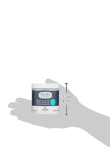 RAYHER – 38873000 – Chalky Finish Klarlack Ultramatt, Dose 236ml - 2