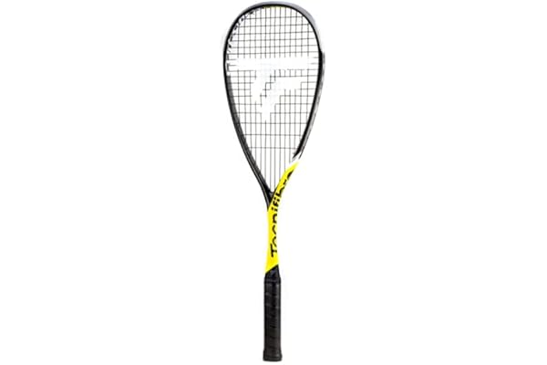 Tecnifibre Carboflex 125 Heritage 2 (2021) Raquette de squash pour adulte, cordée avec housse de raquette