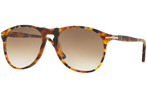 Preisvergleich Produktbild Persol Herren 0PO9649S Sonnenbrille, Braun (Madreperla / ), 52