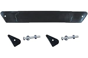 WYJUAN Schwarze Kinderwagen-Fußstütze, Ersatz-Kinderwagen-Verlängerung, Fußteil, Kinderwagen und Zubehör für Kinderwagen, Sitzeinlagen, Kinderwagen-Anschlüsse (37 cm)