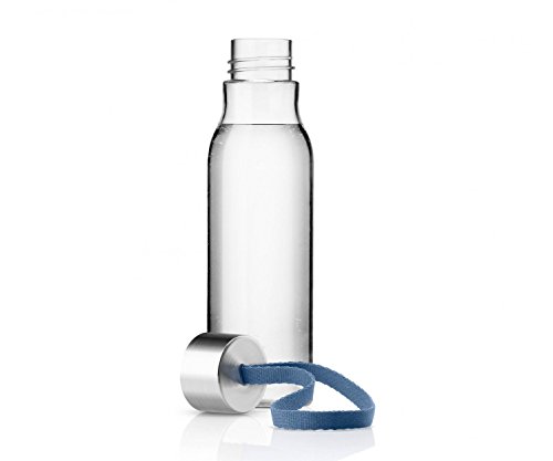 Eva Solo 503020 Trinkflasche, Mit Trageschlaufe, 0,5 Liter, Moonlight Blue, Transparent/Blau - 2
