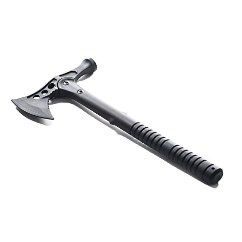 Militar-TLD Hache d'entraînement Tomahawk en caoutchouc Modèle d'arts martiaux souple CS Armes en plastique tactique ABS