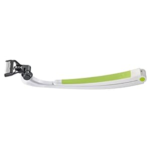Sleec Vario body and back shaver with foldable arm extension | Adjustable 5-blade precision head | white / green - Image 4
