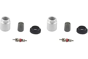 NEAXGEANDX 2 Satz von 4 Stück Reifendrucksensor Service Rebuild TPMS Service Pack Kit