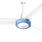 Equilibrado: los ventiladores de techo están equilibrados de fábrica para un rendimiento preciso y sin oscilaciones.