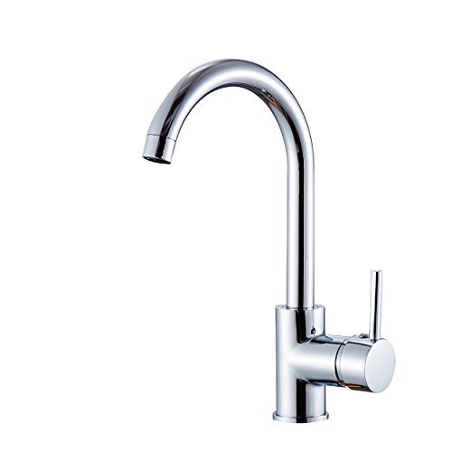 Timaco Wasserhahn Küche Küchenarmatur Wasserhahn Küche Spültischbatterie Waschbeckenarmatur Chrom - 3