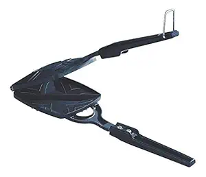 Dhanim Non-Stick Aluminium Gas Toaster Grill for Snack and Sandwiches (Black, 3-inch)