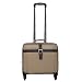 MBOSS 4 Wheel Faux Leather Overnight Laptop Trolley Bag ONT 052 CREAM BROWN RS.5999.00