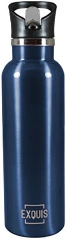 GHP 167199 Exquis Sports Water Bottle, 25oz, Navy